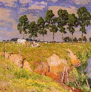 Emile Claus La Berge Rangee France oil painting artist